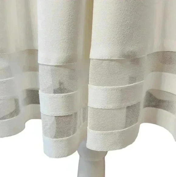 Calvin Klein Size 2 Illusion-Trim  Fit & Flare Dress - Picture 6 of 10